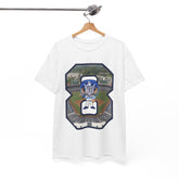 Kike Number 8 with a Funko Style Figurine Tee Shirt - Unisex Heavy Cotton Casual Fit